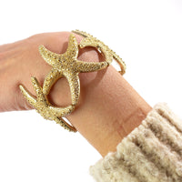 Dauplaise Jewelry - Gold-Tone Starfish Bracelet