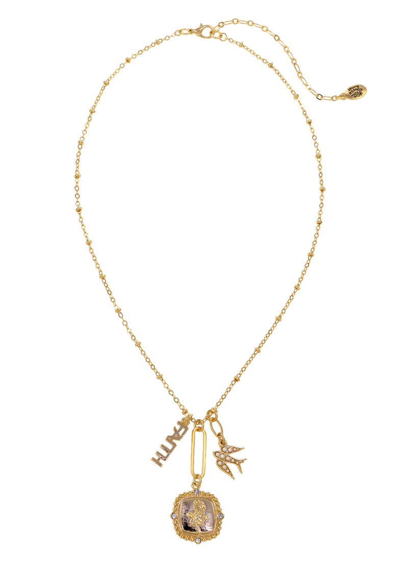 Laura Ashley Faith Necklace