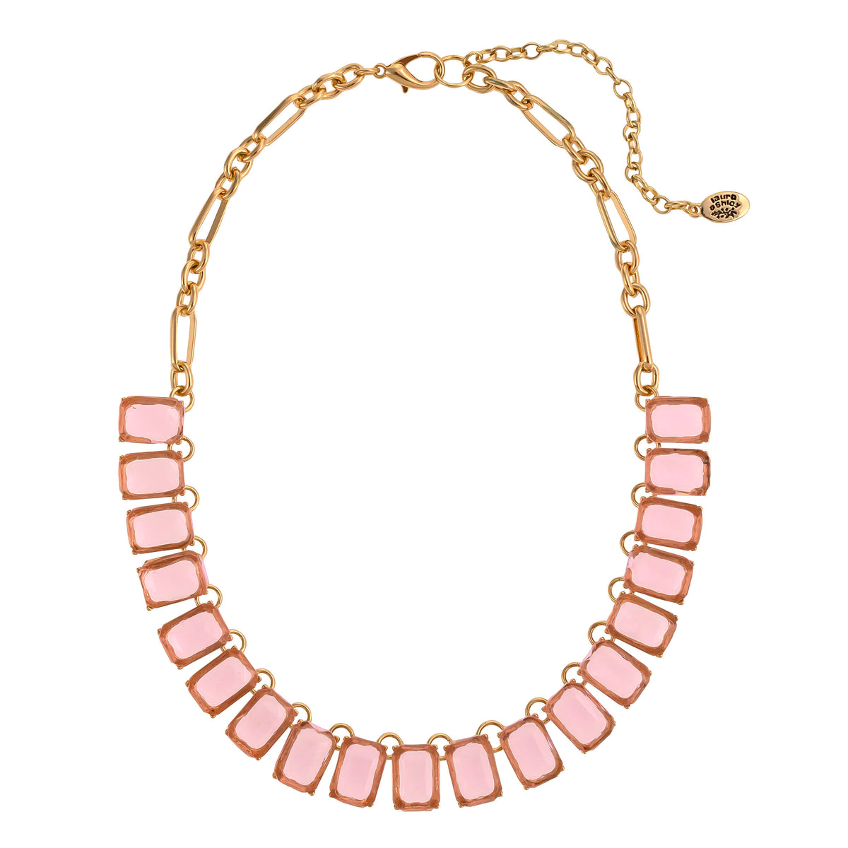 Laura Ashley Emerald Cut Necklace