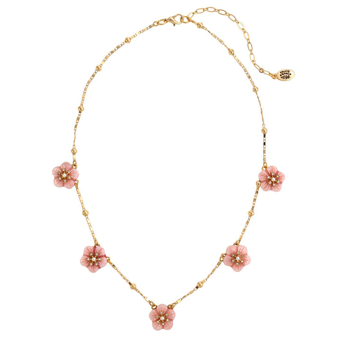 Laura Ashley Delicate Floral Necklace