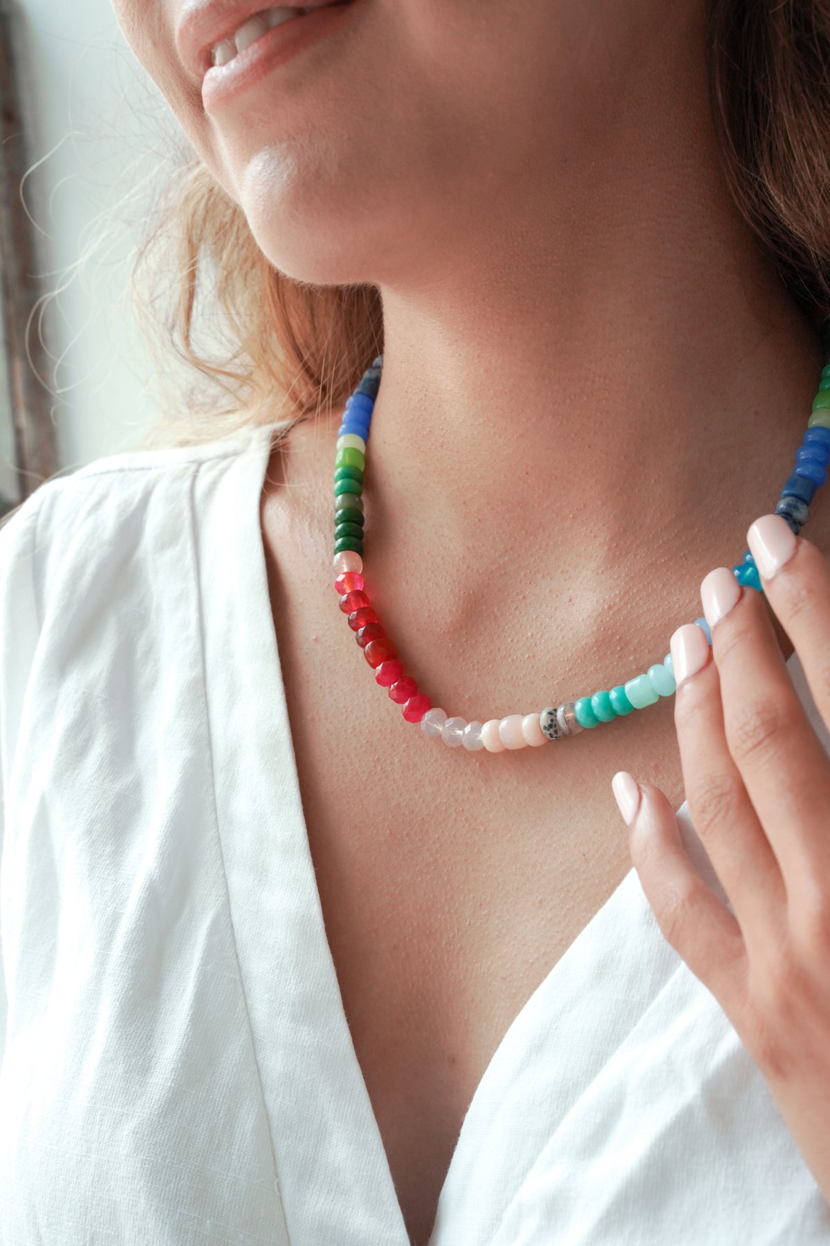 Dauplaise Jewelry 18” Stretch Necklace