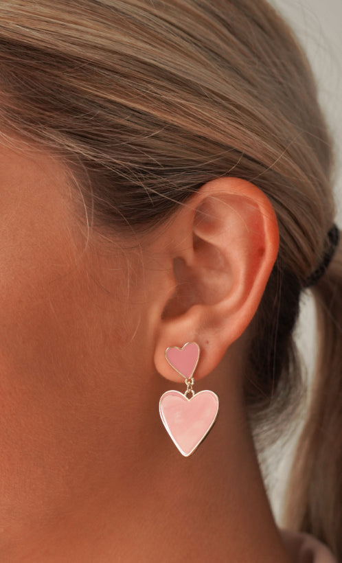 Laura Ashley Heart Earring