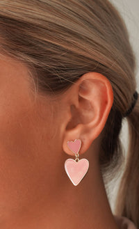 Laura Ashley - Heart Earring