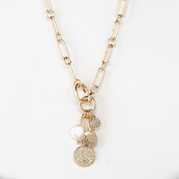 Laura Ashley Chunky Charmed Necklace